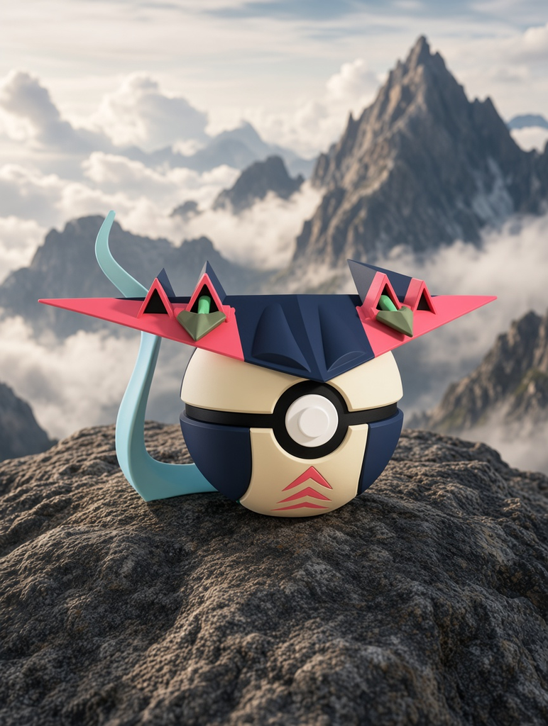 Dragapult Character Ball – FABBOX 3D printed