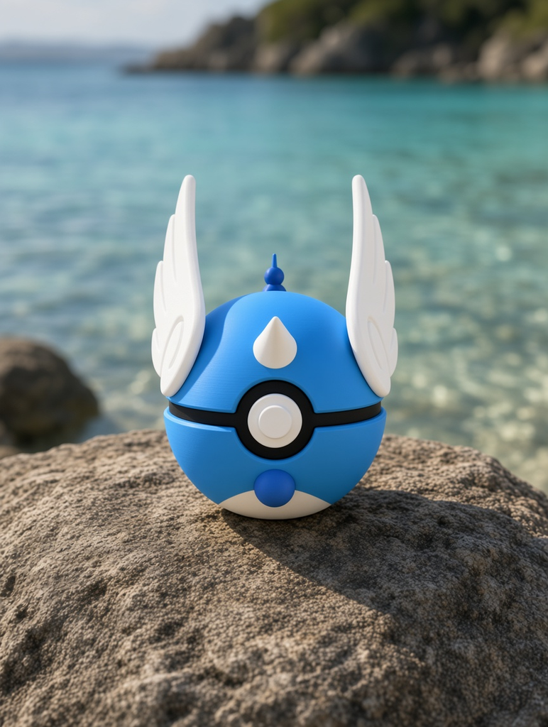 Dragonair Character Ball – FABBOX 3D printed