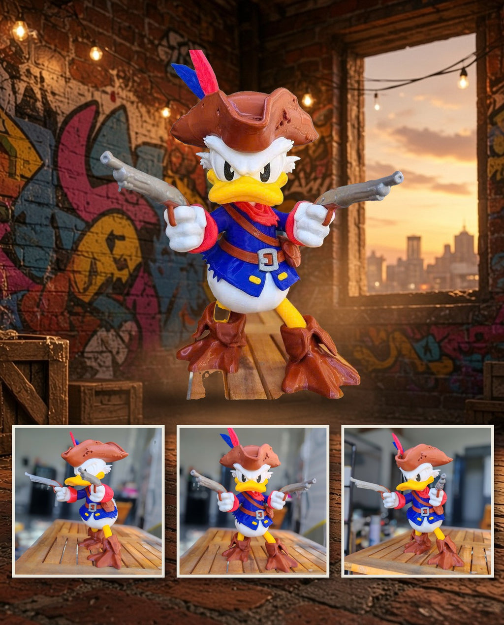 Duck Sparrow – FABBOX 3D printed