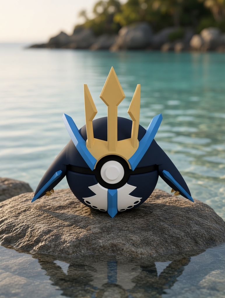 Empoleon Character Ball – FABBOX 3D printed