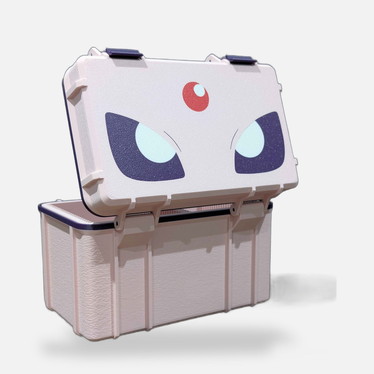 Espeon Trading Card Top Loader Storage Box – FABBOX 3D printed