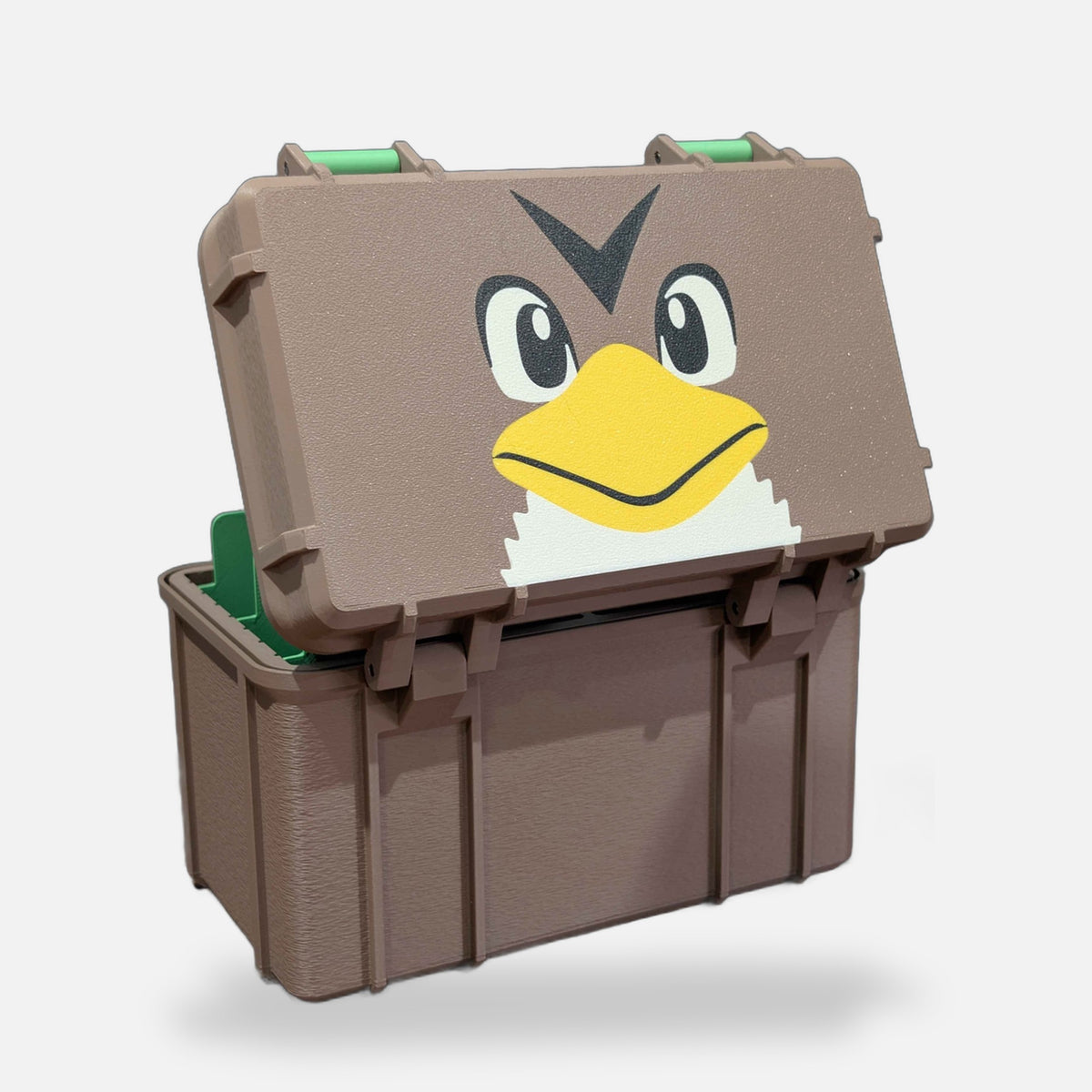 Farfetch'd Trading Card Top Loader Storage Box – FABBOX 3D printed