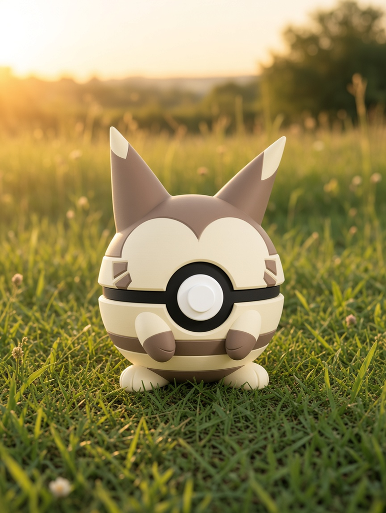 Furret Character Ball – FABBOX 3D printed