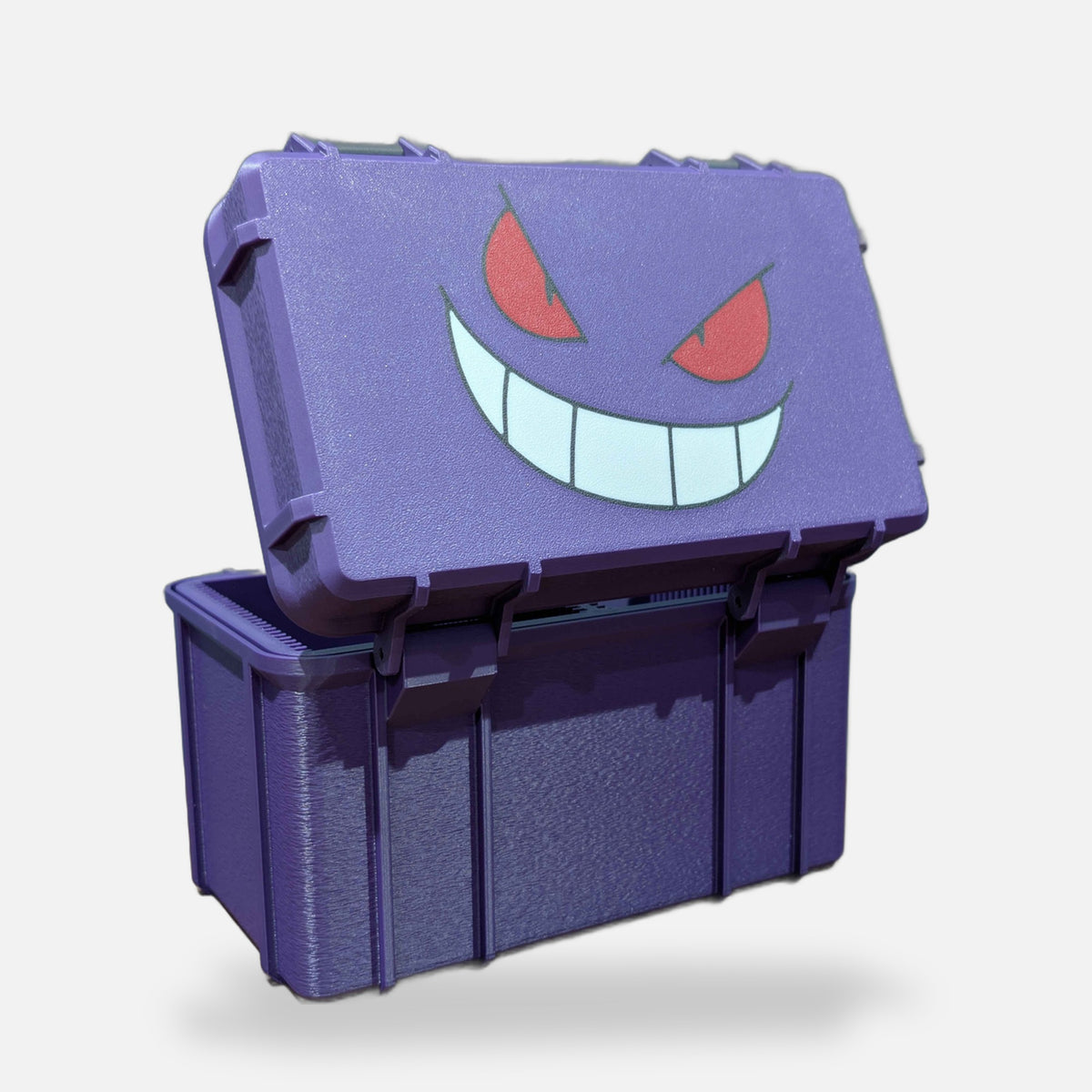 Gengar Trading Card Top Loader Storage Box – FABBOX 3D printed