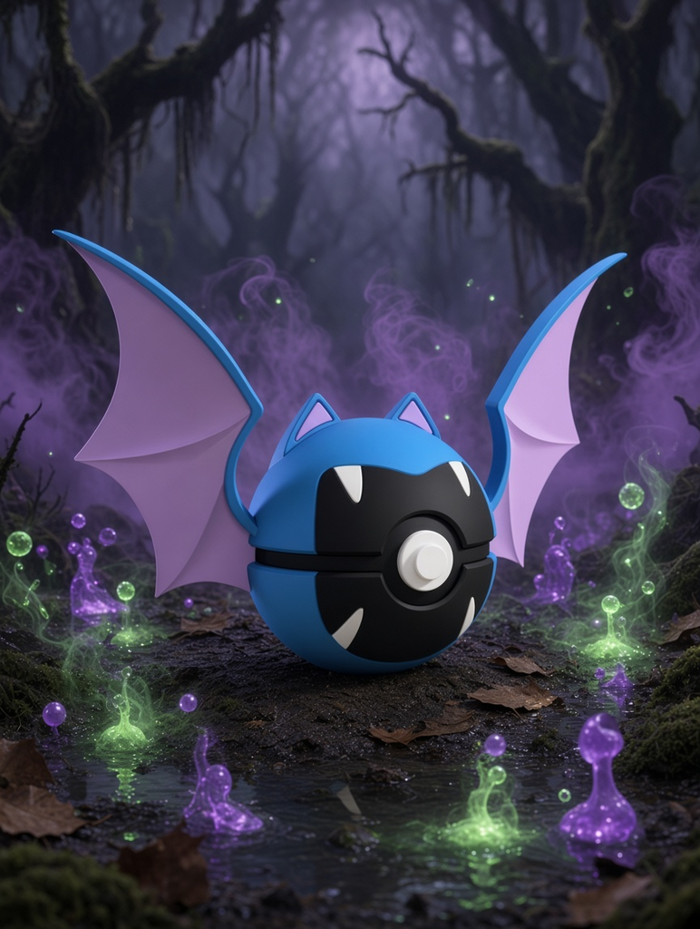 Golbat Character Ball – FABBOX 3D printed