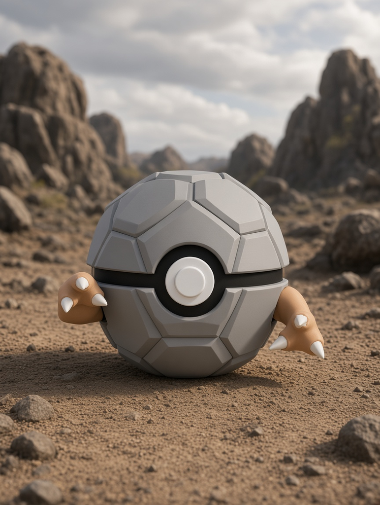 Golem Character Ball – FABBOX 3D printed