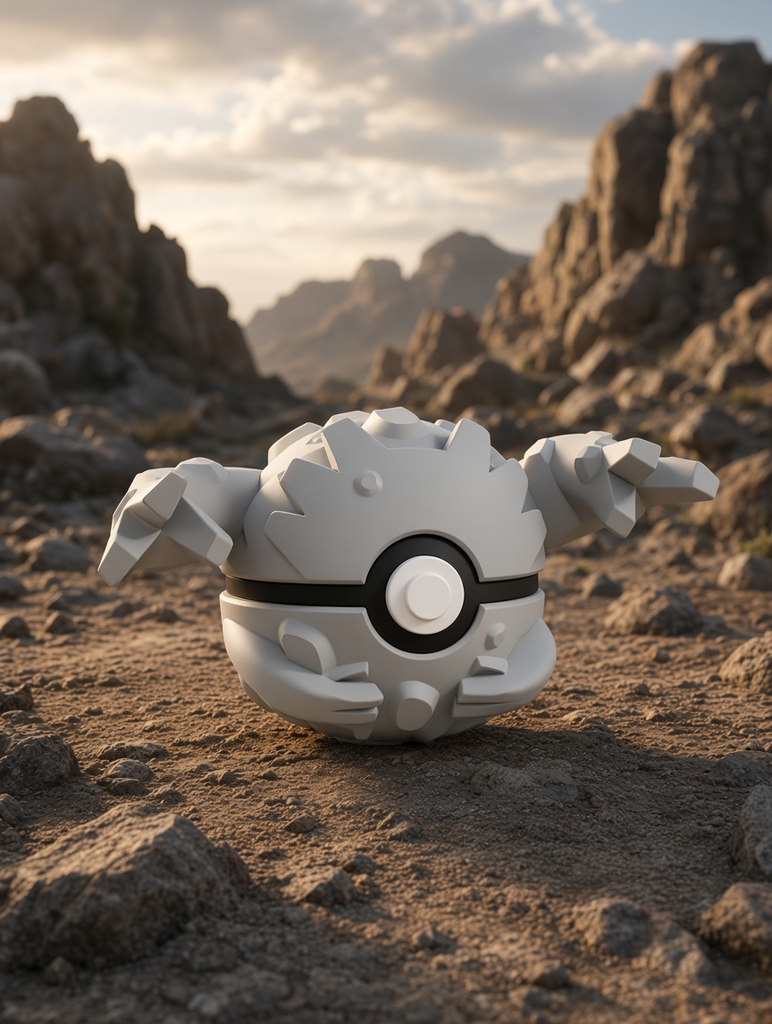Graveler Character Ball – FABBOX 3D printed
