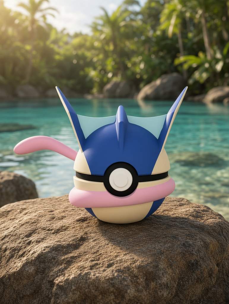 Greninja Character Ball – FABBOX 3D printed