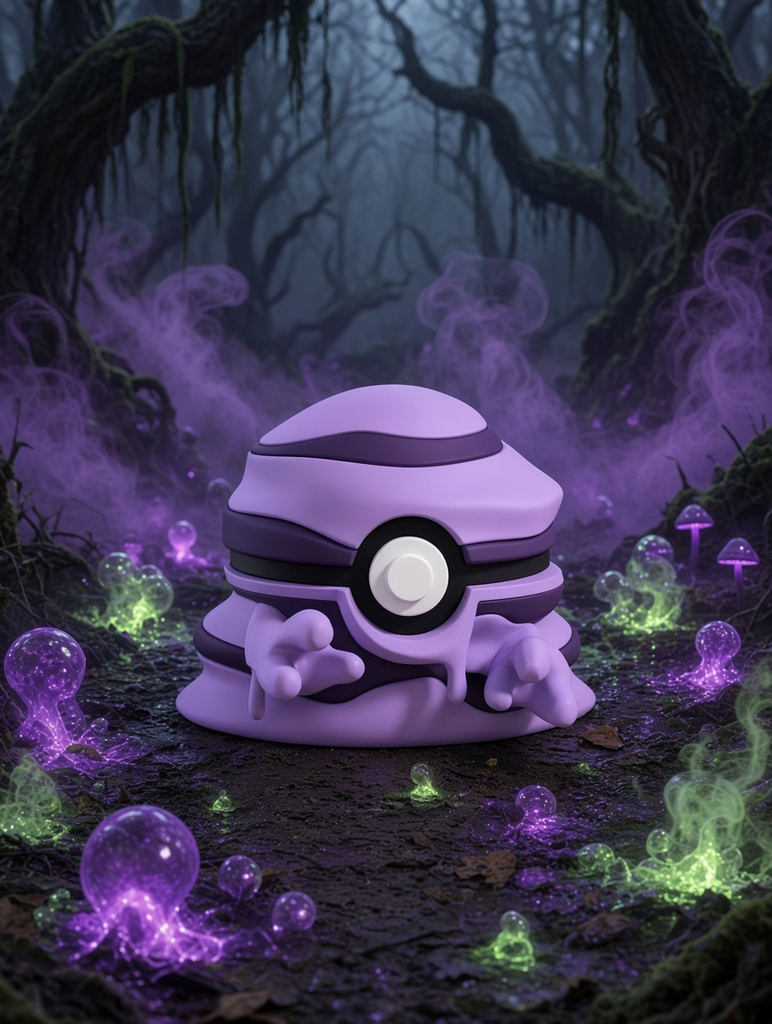 Grimer Character Ball – FABBOX 3D printed