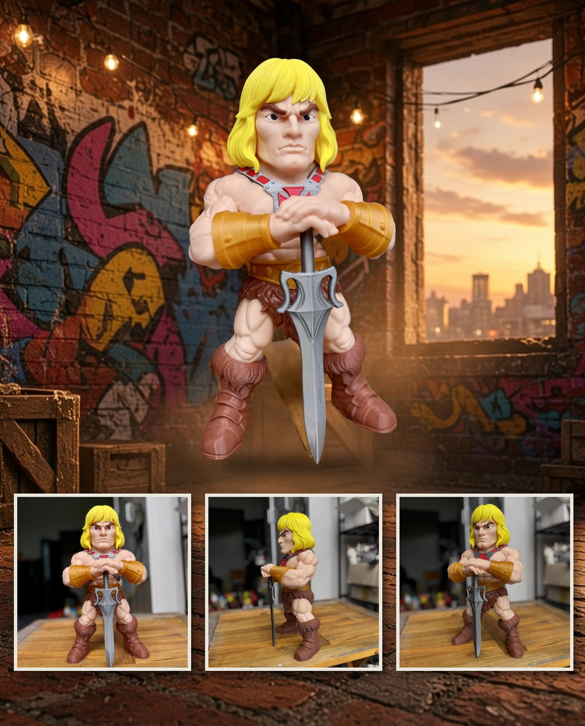 He-Man – FABBOX 3D printed