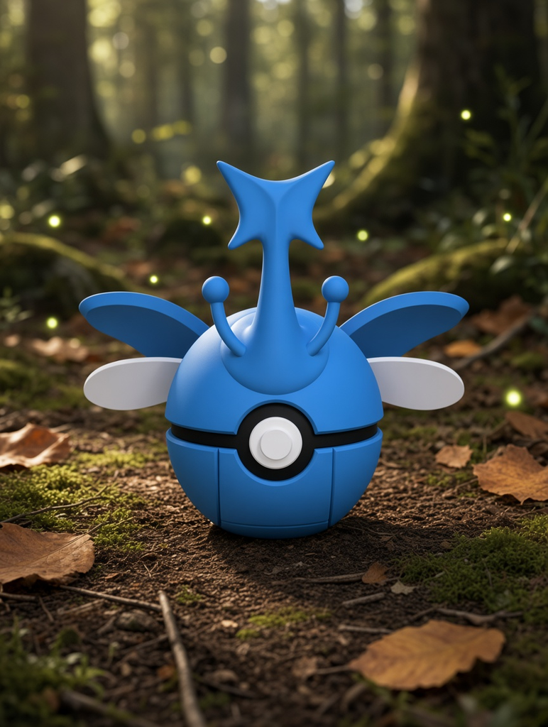 Heracross Character Ball – FABBOX 3D printed