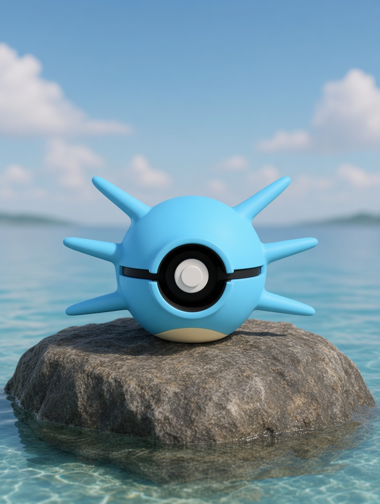 Horsea Character Ball – FABBOX 3D printed