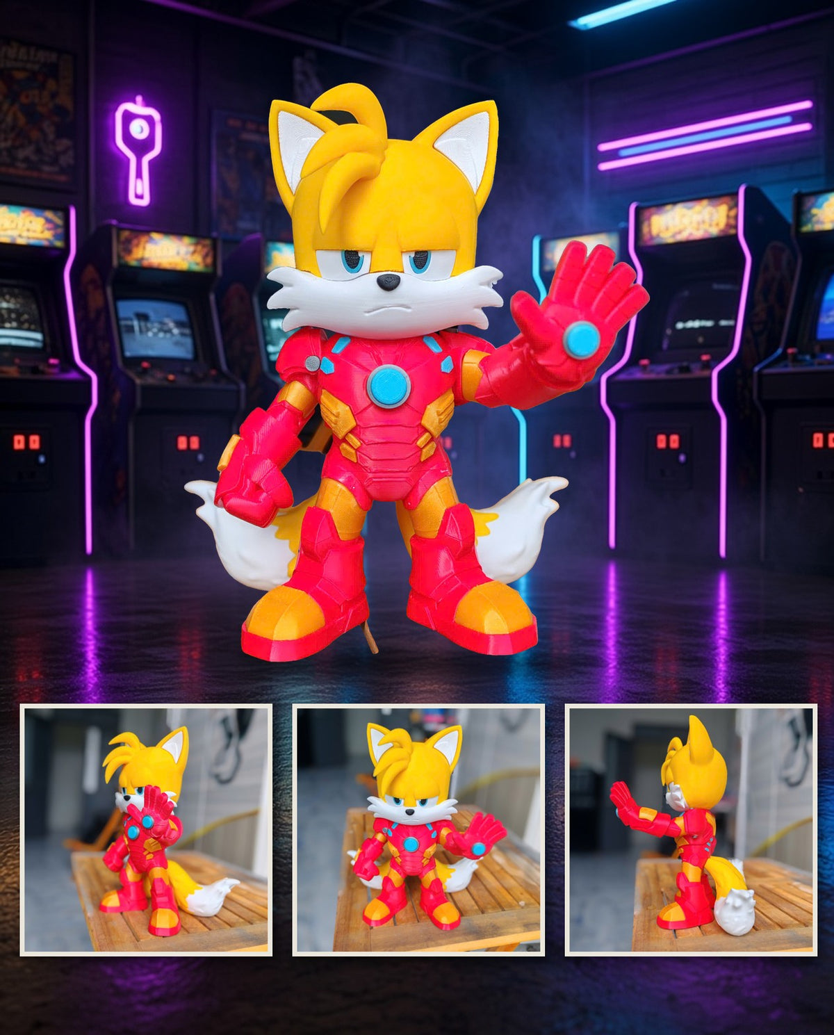 Iron Tails – FABBOX 3D printed