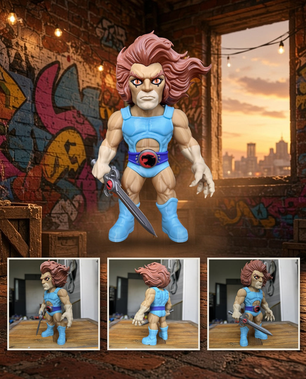 Lion-O – FABBOX 3D printed