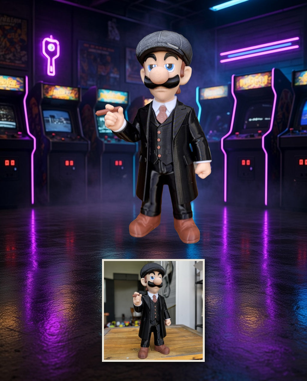 Luigi Shelby – FABBOX 3D printed
