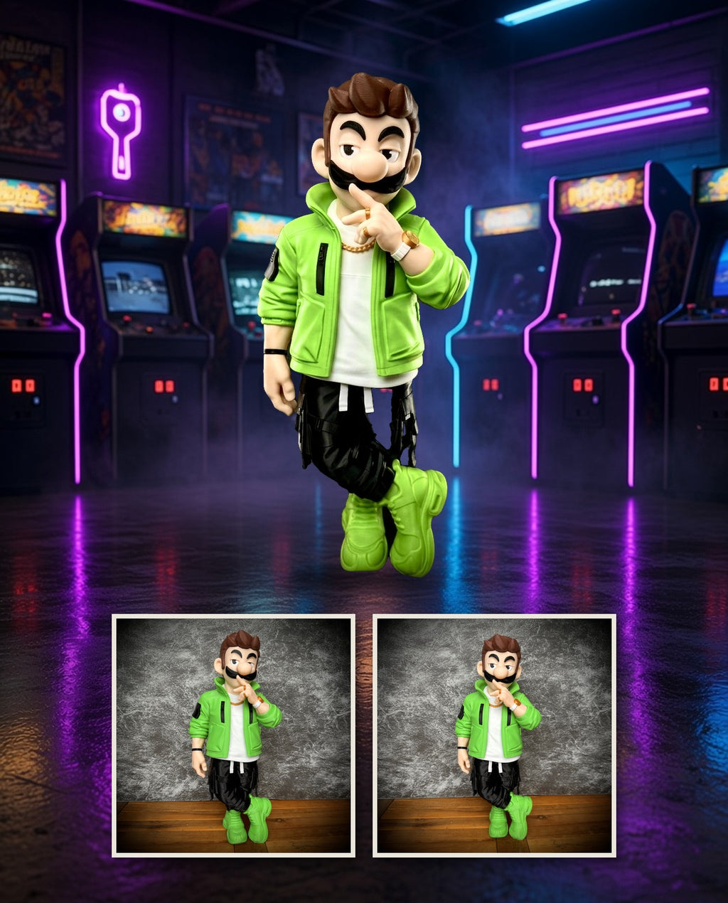 Luigi Urban Vibes V2 – FABBOX 3D printed