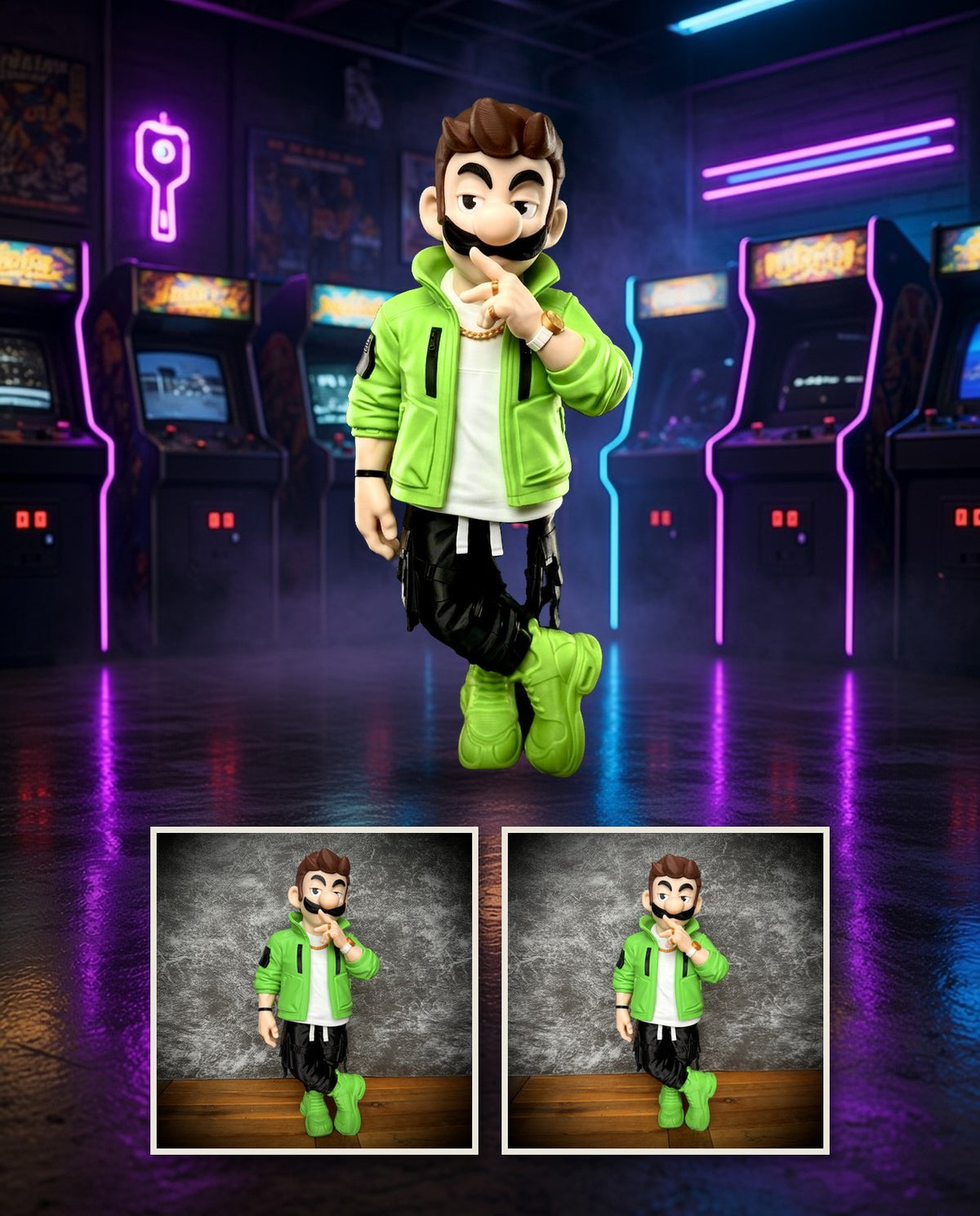 Luigi Urban Vibes V2 – FABBOX 3D printed
