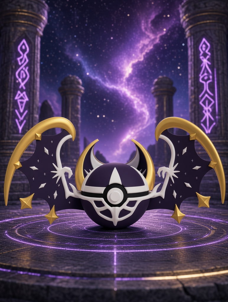 Lunala Character Ball – FABBOX 3D printed