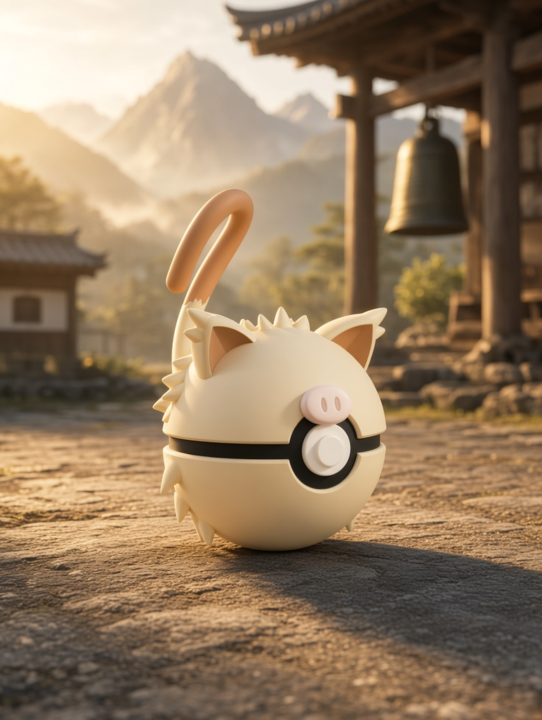Mankey Character Ball – FABBOX 3D printed