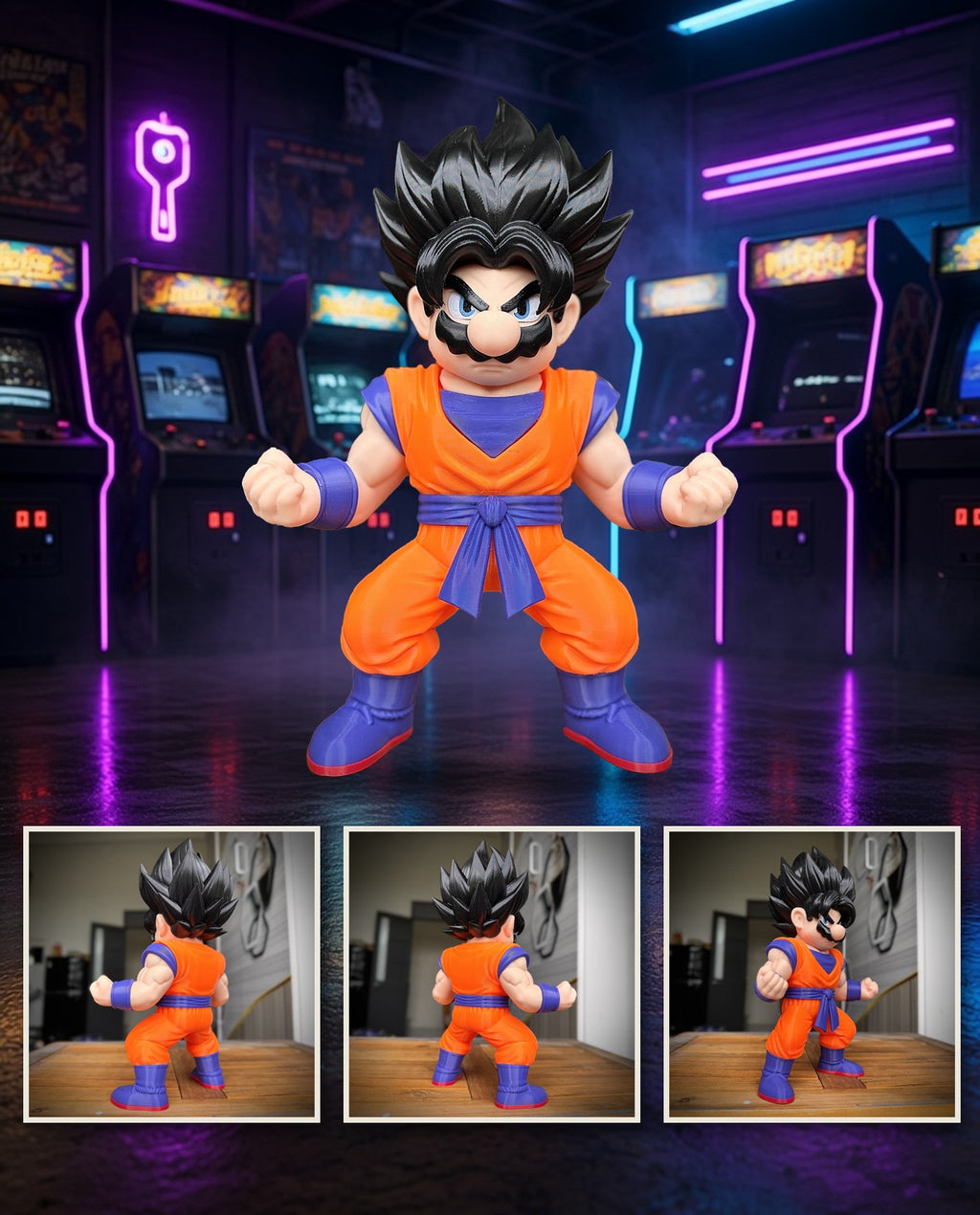Mario Goku – FABBOX 3D printed
