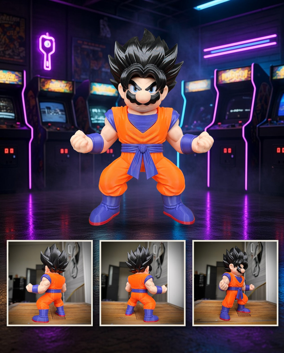 Mario Goku – FABBOX 3D printed