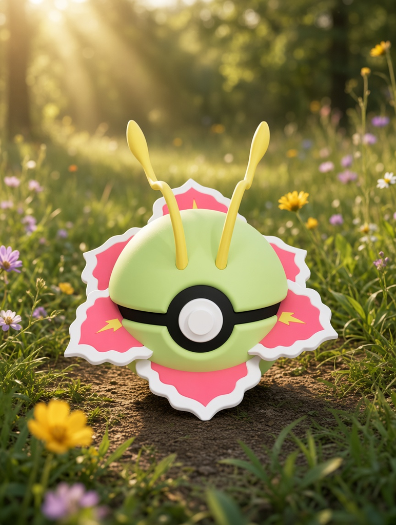 Meganium Character Ball – FABBOX 3D printed