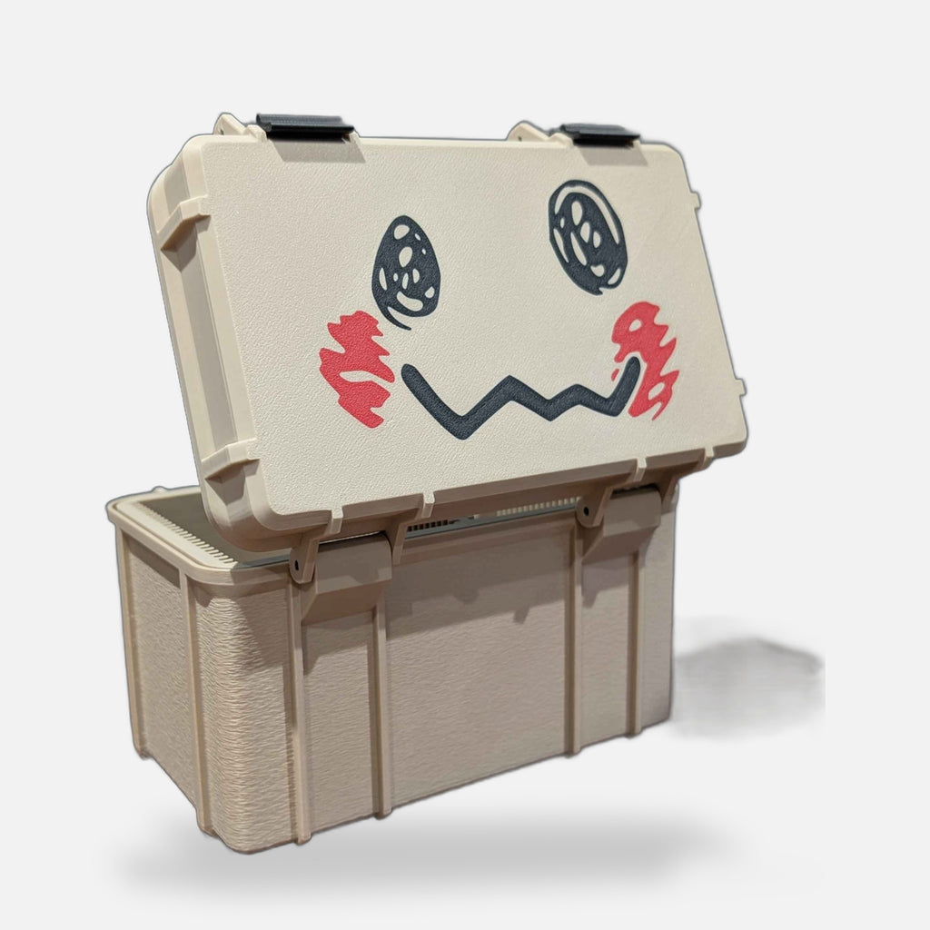 Mimikyu Trading Card Top Loader Storage Box – FABBOX 3D printed