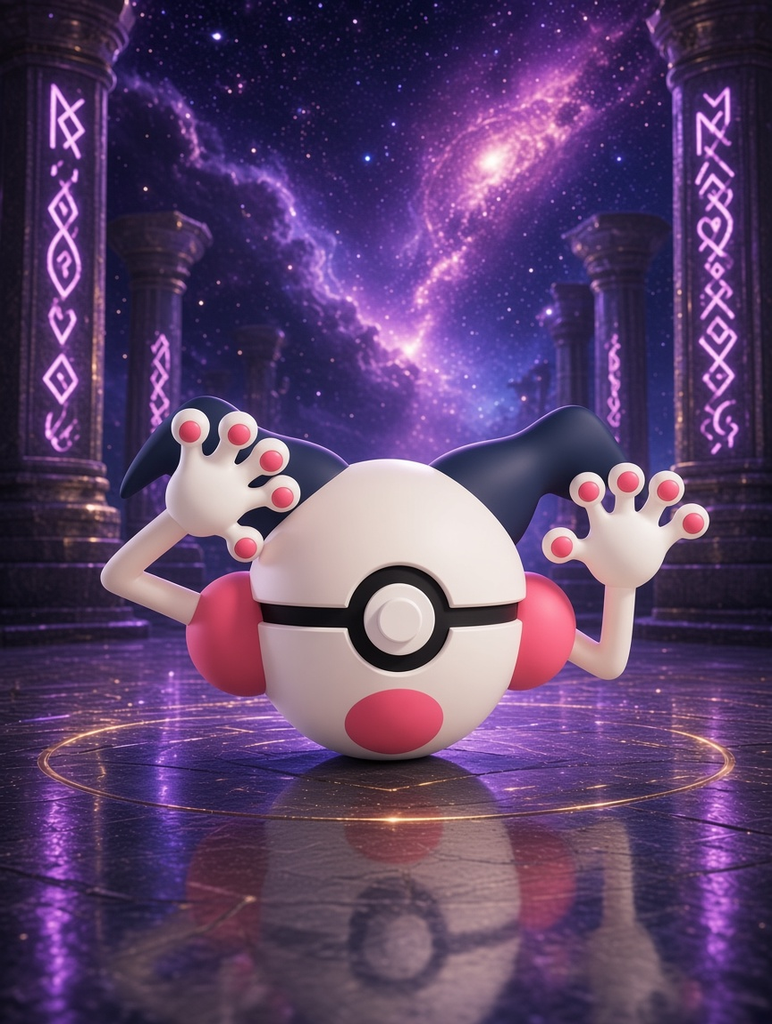 Mr.Mime Character Ball – FABBOX 3D printed
