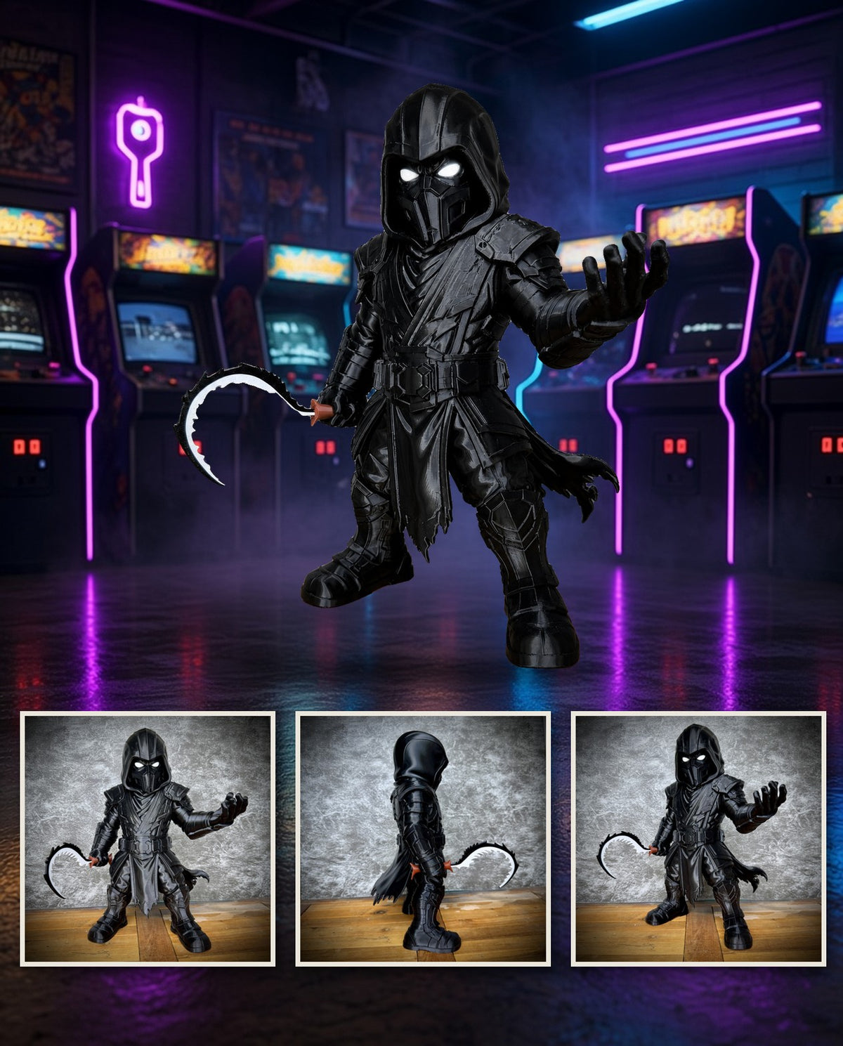 Noob Saibot – FABBOX 3D printed
