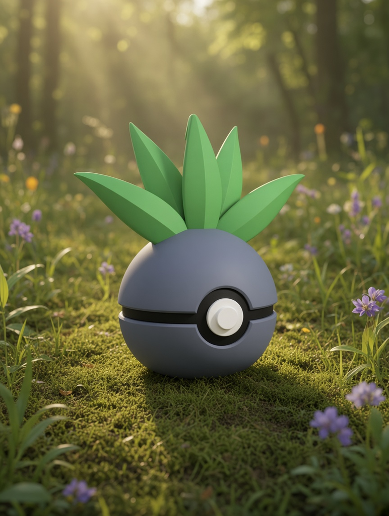 Oddish Character Ball – FABBOX 3D printed