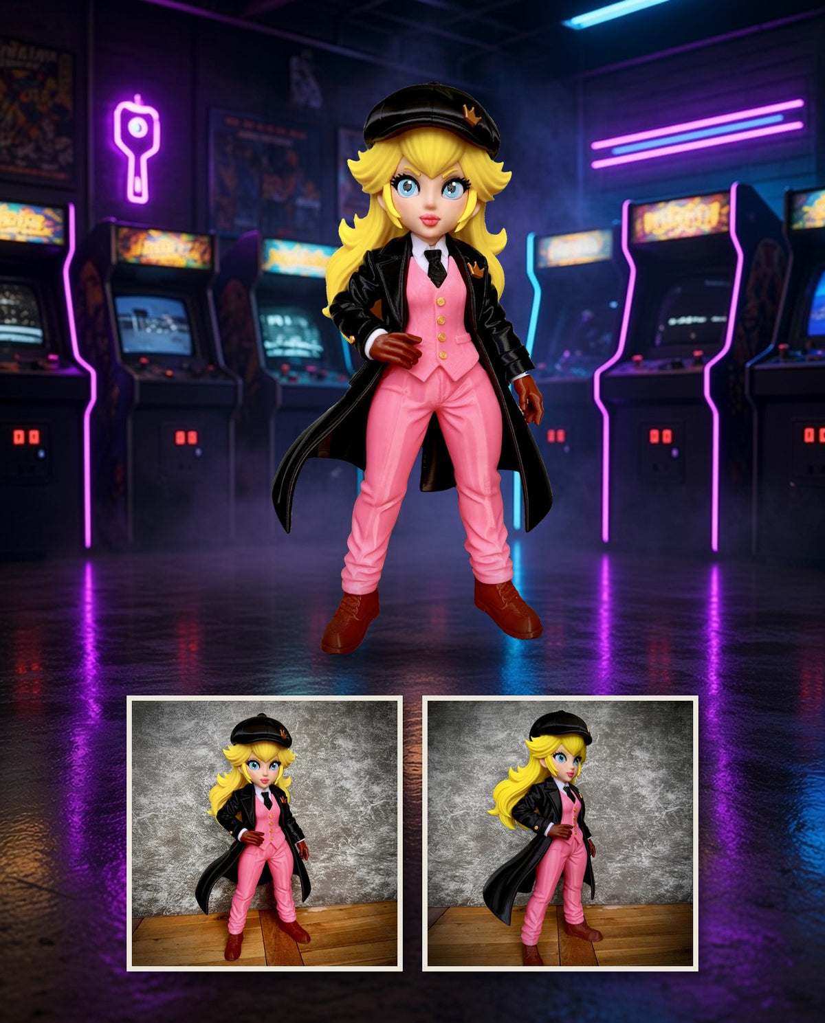 Peaky Blinders Princess Peach – FABBOX 3D printed