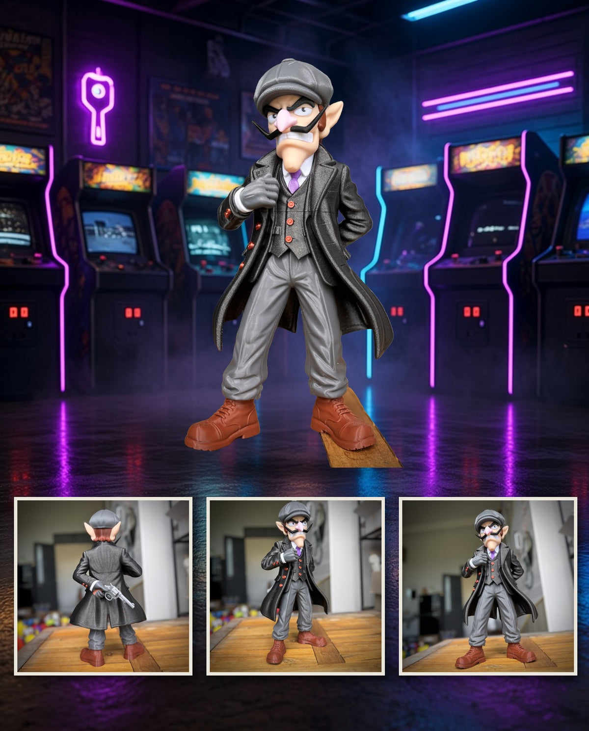 Peaky Blinders Waluigi – FABBOX 3D printed