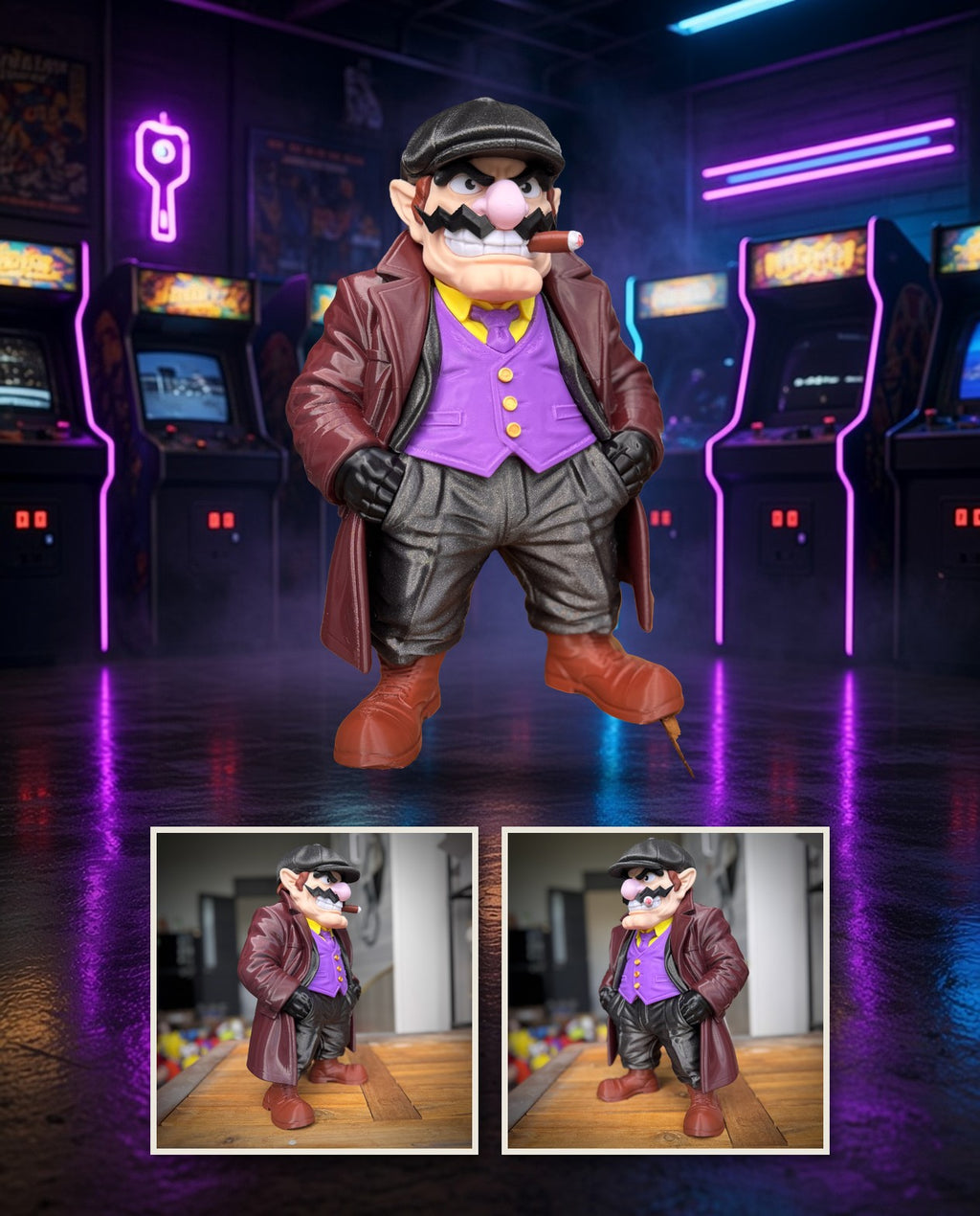 Peaky Blinders Wario – FABBOX 3D printed