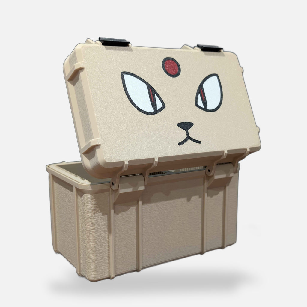 Persian Trading Card Top Loader Storage Box – FABBOX 3D printed