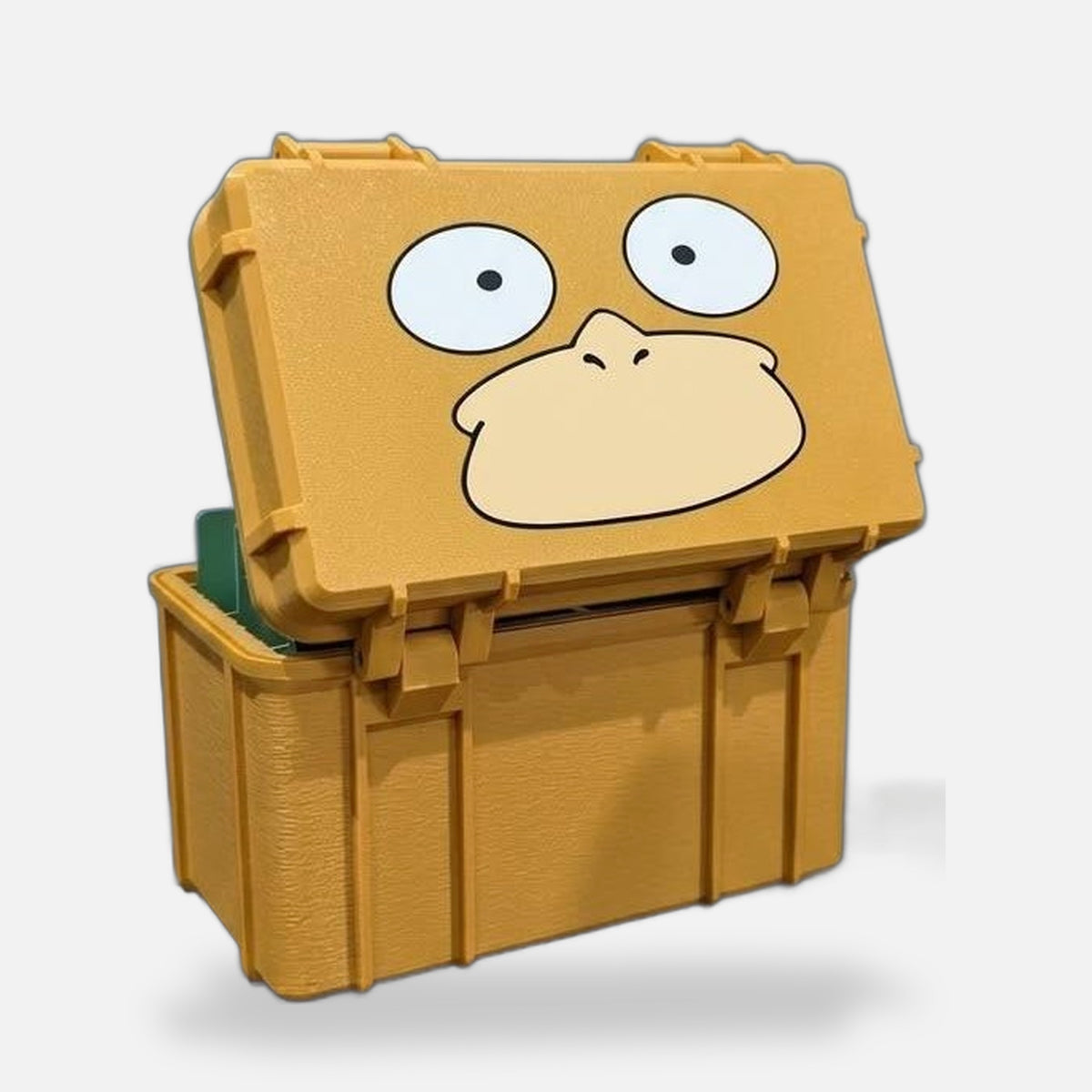 Psyduck Trading Card Top Loader Storage Box – FABBOX 3D printed