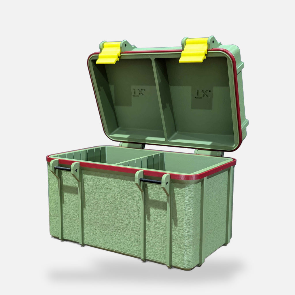 Rayquaza Trading Card Top Loader Storage Box – FABBOX 3D printed – view 2