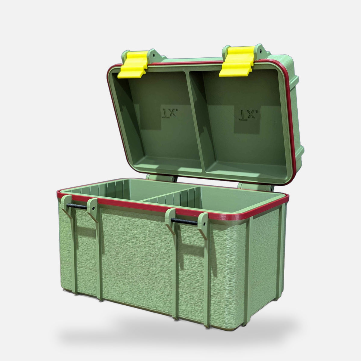 Rayquaza Trading Card Top Loader Storage Box – FABBOX 3D printed – view 2
