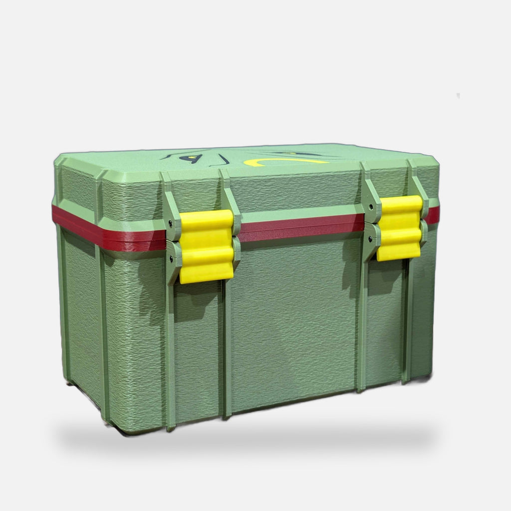 Rayquaza Trading Card Top Loader Storage Box – FABBOX 3D printed – view 3