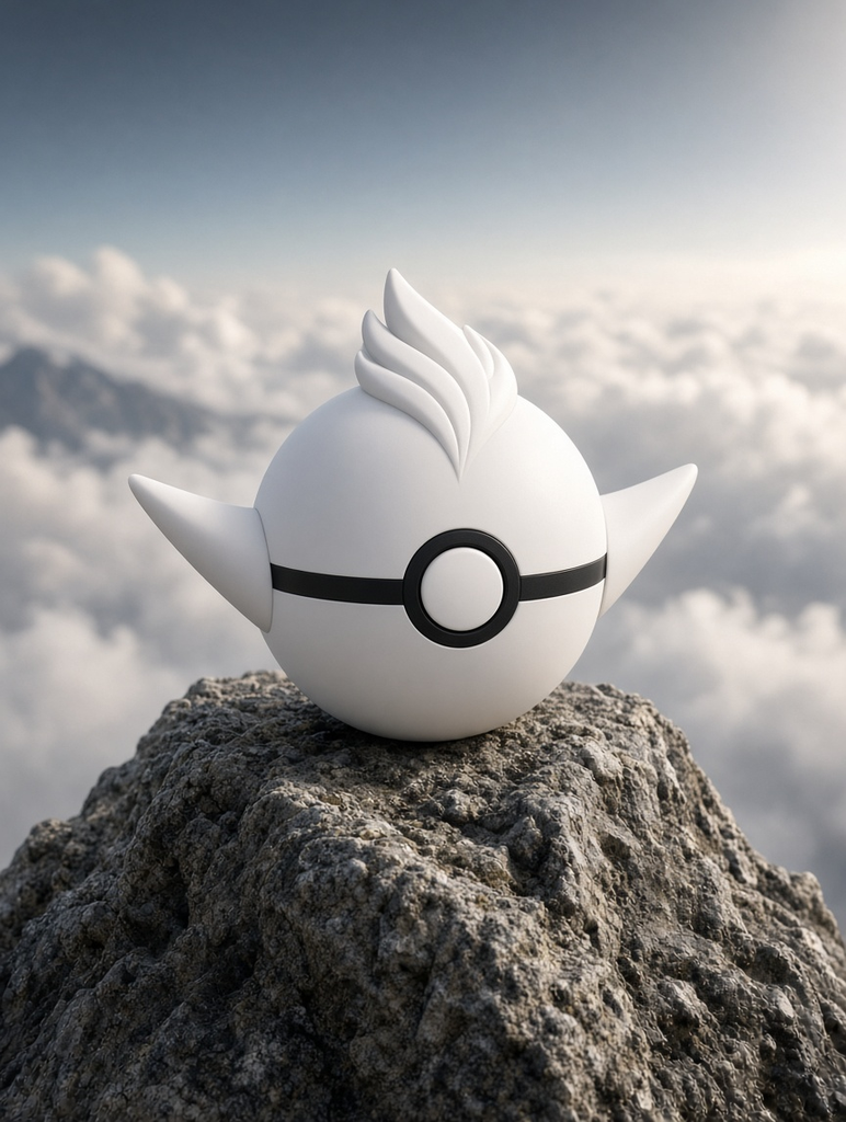 Reshiram Character Ball – FABBOX 3D printed