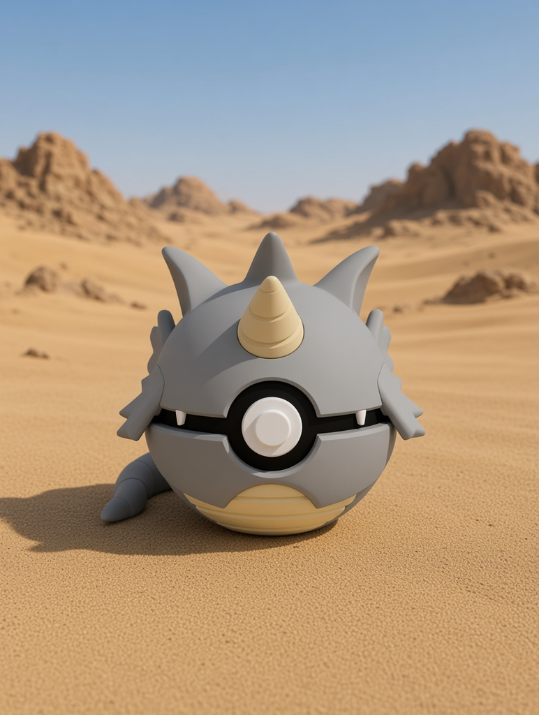 Rhydon Character Ball – FABBOX 3D printed