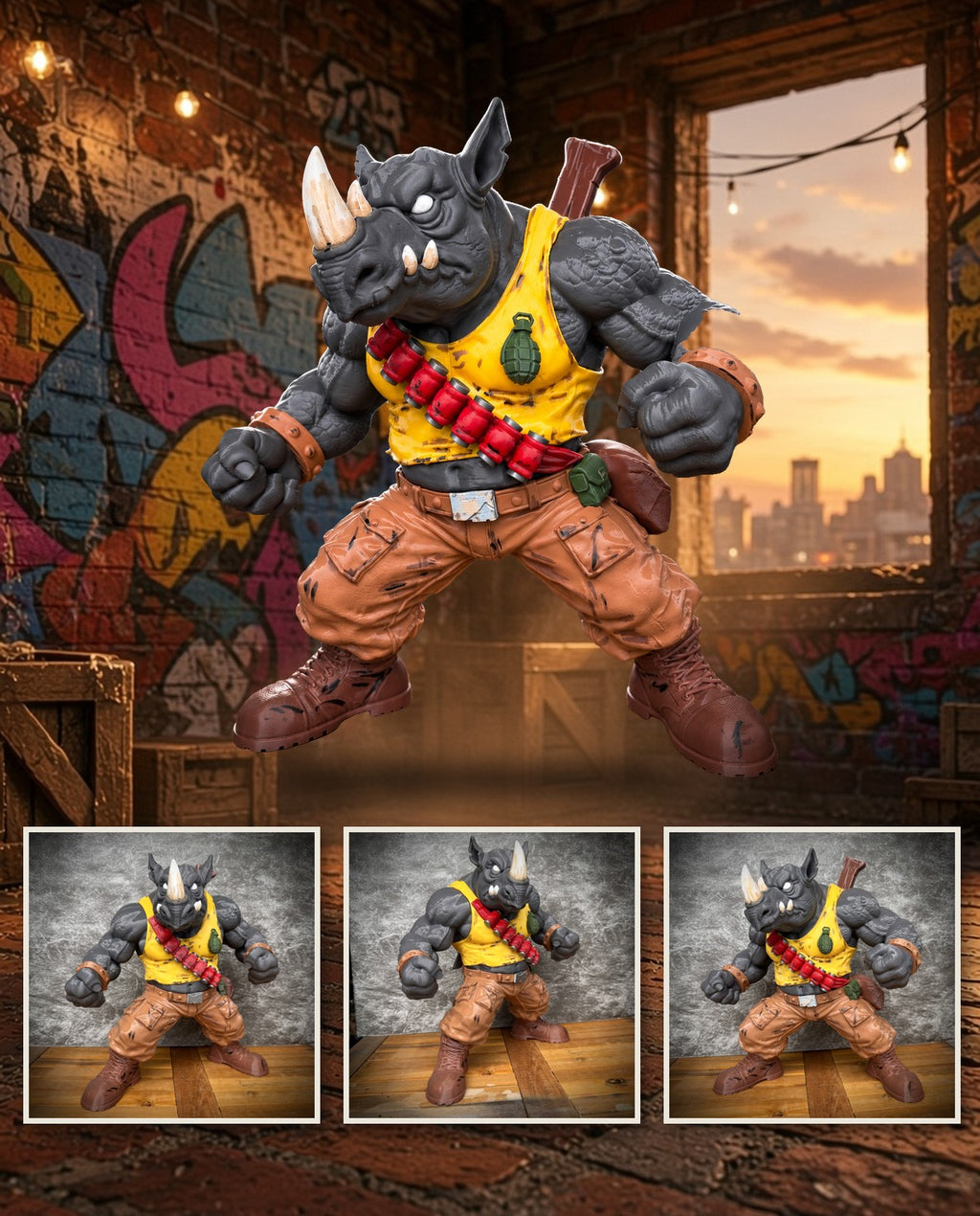 Rocksteady – FABBOX 3D printed