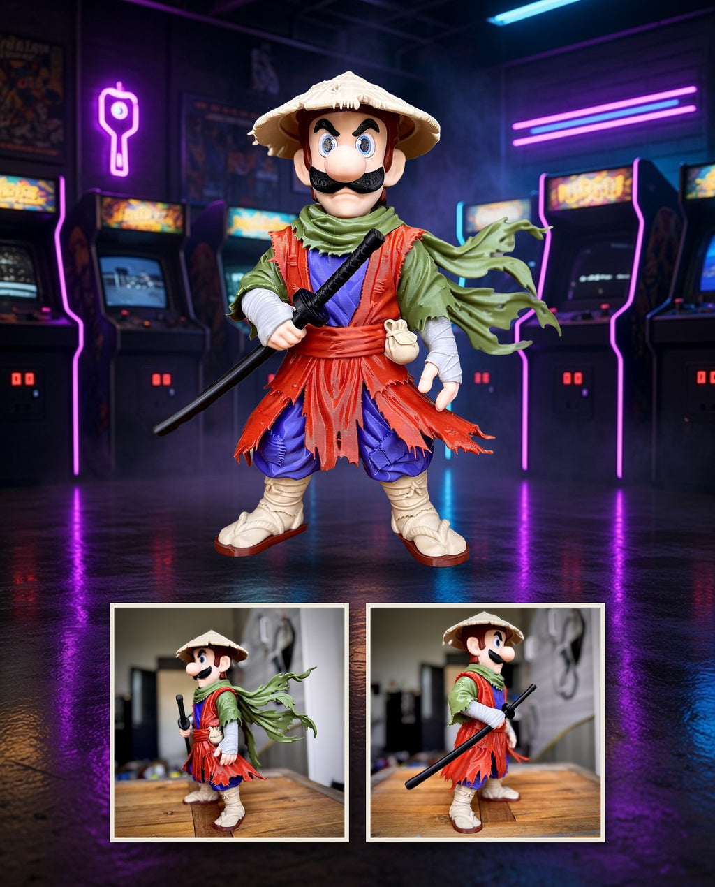 Ronin Luigi – FABBOX 3D printed
