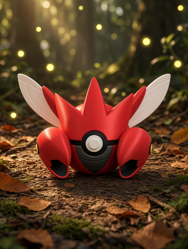 Scizor Character Ball – FABBOX 3D printed