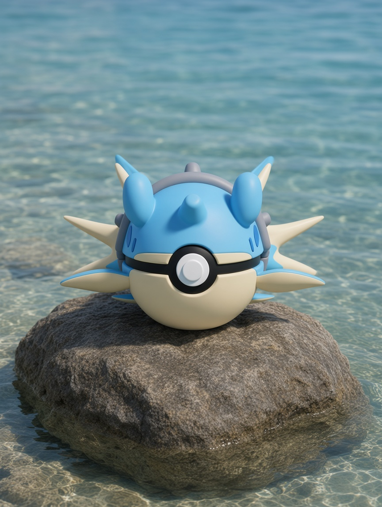 Seadra Character Ball – FABBOX 3D printed