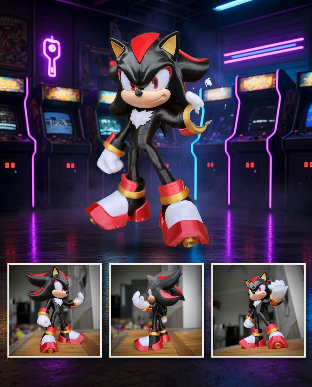 Shadow the Hedgehog – FABBOX 3D printed
