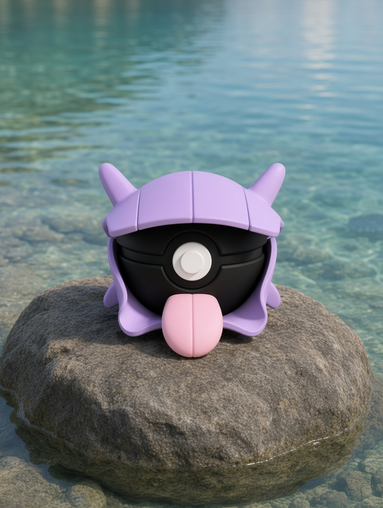 Shellder Character Ball – FABBOX 3D printed