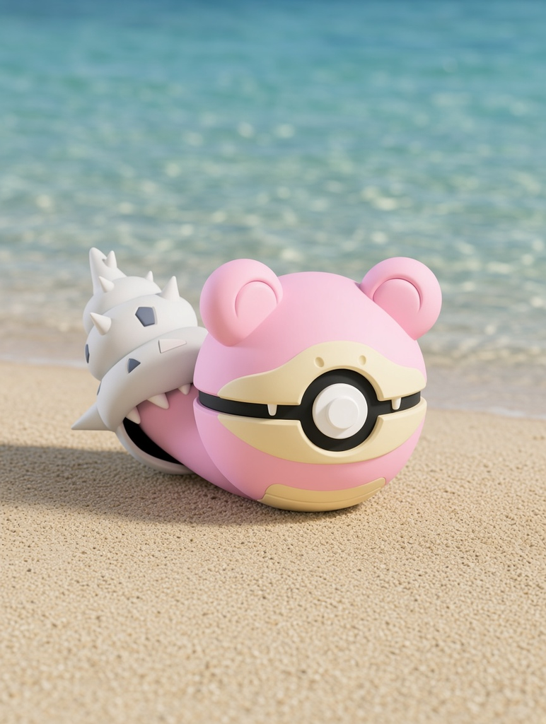 Slowbro Character Ball – FABBOX 3D printed