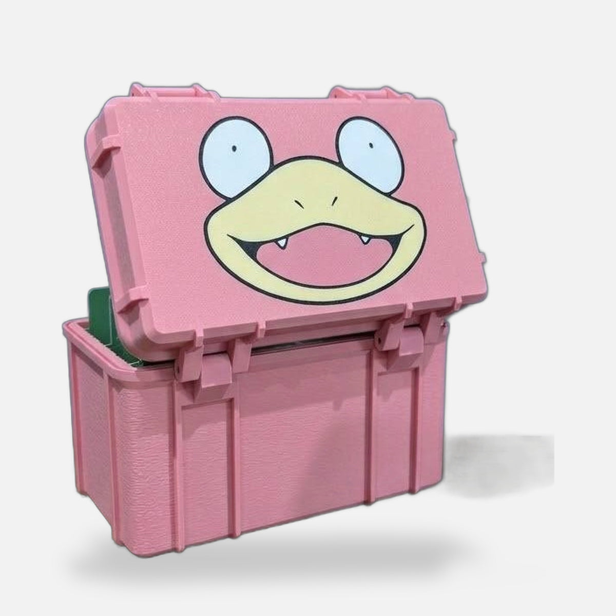 Slowpoke Trading Card Top Loader Storage Box – FABBOX 3D printed