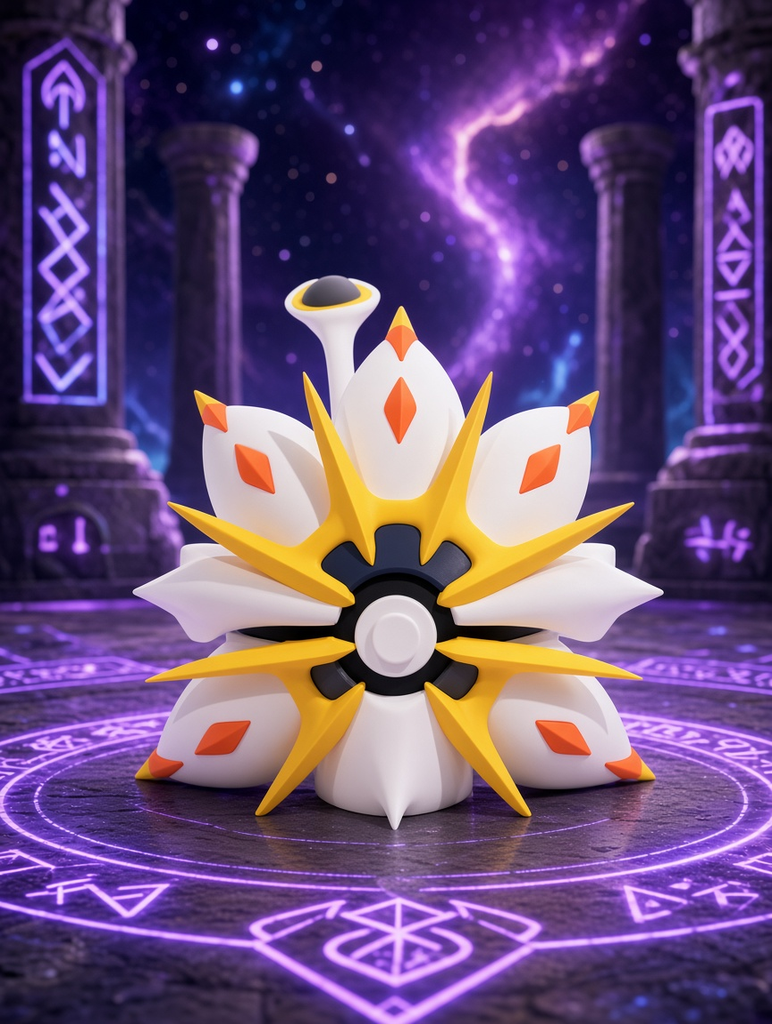 Solgaleo Character Ball – FABBOX 3D printed