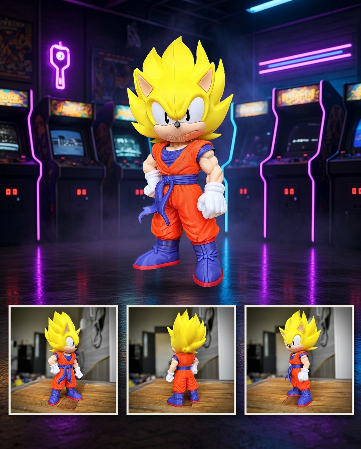 Sonic Goku – FABBOX 3D printed